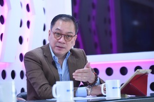 Ông Quan Đức Hoàng - Chủ tịch 2 quỹ là Quỹ Green Fund và Quỹ A+ trao đổi tại Talkshow Chọn Danh Mục kỳ 7 “Hiểu Kl991.com World Cup 2026 Chính Thức để không lạc lối”. Ảnh: Dũng Minh