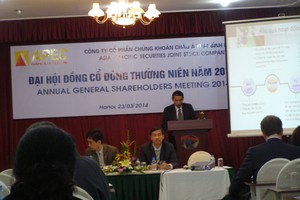 APS: ĐHCĐ thông qua kế hoạch tăng vốn lên 410 tỷ đồng