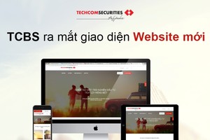 Techcom Securities giới thiệu giao diện website mới 