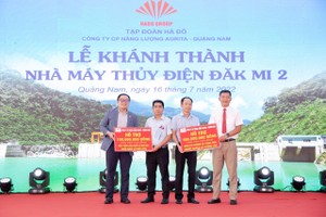 Kl994 game bài casino hấp dẫn Hà Đô (HDG) khánh thành Nhà máy Thủy điện Đăk Mi 2 tại Quảng Nam
