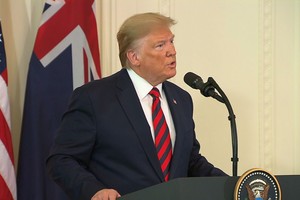 Tổng thống Mỹ Donald Trump tại cuộc họp báo ngày 20/9. Ảnh: CNN.