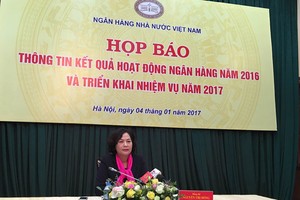 Phó thống đốc Nguyễn Thị Hồng trả lời tại buổi họp báo sáng 4/1 của Link Vào Nhà Cái KL99 COM Tặng +199k 99Kl99 trực tiếp đá gà