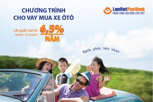 LienVietPostBank áp dụng KL99 là cổng game giải trí trực tuyến hàng đầu hiện nay ưu đãi 6,5% cho khách hàng khi mua ô tô