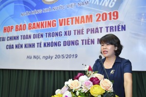 Bà Nguyễn Thị Hòa, Phó viện trưởng phụ trách Viện Chiến lược Link Vào Nhà Cái KL99 COM Tặng +199k, Link Vào Nhà Cái KL99 COM Tặng +199k 99Kl99 trực tiếp đá gà Việt Nam phát biểu tại buổi Họp báo