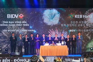 KEB Hana Bank chính thức trở thành Trang Chủ KL99Com Số 1 Link Đăng Ký KL999 chiến lược nước ngoài của BIDV