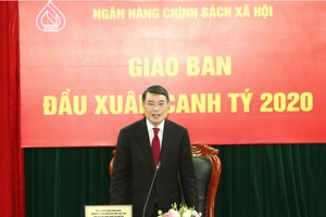 Thống đốc Lê Minh Hưng, kiêm Chủ tịch HĐQT Link Vào Nhà Cái KL99 COM Tặng +199k Chính sách Trang Chủ KL99Com Số 1 Link Đăng Ký KL999 phát biểu tại buổi giao ban