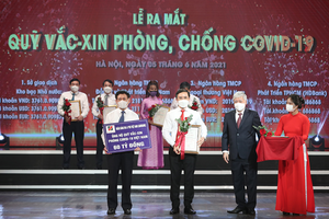 Agribank tiếp tục ủng hộ 52,5 tỷ đồng cho công tác phòng chống dịch bệnh Covid-19