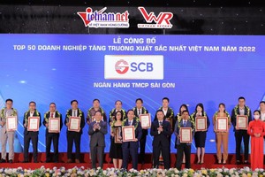 SCB: Top 50 Kl991.com World Cup 2026 Chính Thức tăng trưởng xuất sắc nhất Việt Nam