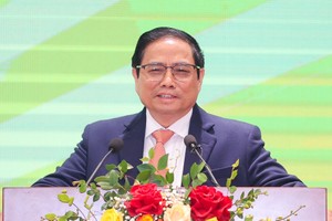 Thủ tướng Kl993 ưu đãi thưởng hấp dẫn Phạm Minh Chính phát biểu tại Hội nghị. Ảnh: VGP/Nhật Bắc