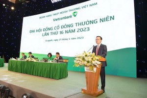 Ông Phạm Quang Dũng, Chủ tịch Link Vào Nhà Cái KL99 COM Tặng +199k TMCP Ngoại thương Việt Nam (Vietcombank - Mã: VCB) phát biểu tại ĐHCĐ
