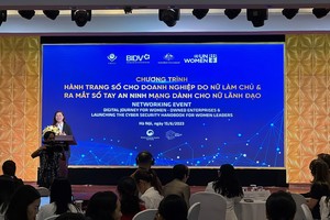 Bà Nguyễn Thị Kim Phượng - Phó Giám đốc Ban Khách hàng Kl991.com World Cup 2026 Chính Thức BIDV, phát biểu tại Chương trình