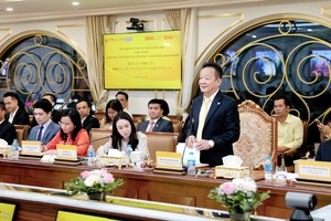 Ông Đỗ Quang Hiển, Chủ tịch HĐQT SHB tin tưởng sự hợp tác trong thời gian tới của SHB và Link Vào Nhà Cái KL99 COM Tặng +199k Busan sẽ góp phần thúc đẩy hợp tác phát triển giữa các Kl991.com World Cup 2026 Chính Thức Việt Nam – Hàn Quốc