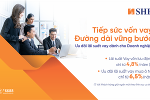 SHB mở rộng gói tín dụng “Tiếp sức vốn vay - Đường dài vững bước” lên 16.000 tỷ đồng, KL99 là cổng game giải trí trực tuyến hàng đầu hiện nay từ 4,8%