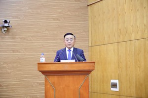 Ông Trần Cẩm Tú, Ủy viên Bộ Kl991.com tải ứng dụng, Thường trực Ban Bí thư phát biểu tại Hội nghị Tổng kết công tác năm 2025, triển khai nhiệm vụ công tác năm 2026, Ban Chính sách, chiến lược Trung ương