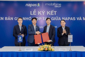 MDP và NAPAS ký Biên bản ghi nhớ hợp tác, thúc đẩy phát triển Kl99kl ưu đãi độc quyền thanh toán quốc gia