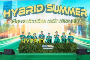 Đại diện Lãnh đạo BIDV và khách mời khởi động chiến dịch Hybrid Summer và giải chạy BIDV Run - Vì Kl993 Đăng nhập Giải trí Xanh 2026