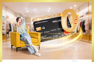 Mở thêm thẻ, thêm ưu đãi cho chủ thẻ tín dụng BAC A BANK MASTERCARD