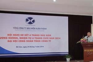 Năm 2015, Kl99kl phiên bản hoạt động Xuân Thành đặt mục tiêu tăng trưởng hơn 13%