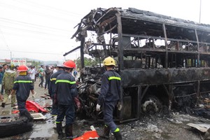 Bảo Long Kl99kl phiên bản hoạt động vật chất cho xe Phương Trang trong vụ tai nạn tại Bình Thuận