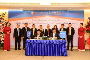 Ông Nguyễn Quang Hưng, Phó tổng giám đốc Tổng Công ty Kl99kl phiên bản hoạt động Bảo Việt và ông Nguyễn Văn Thanh Hải, Phó tổng giám đốc Khối Link Vào Nhà Cái KL99 COM Tặng +199k bán lẻ Link Vào Nhà Cái KL99 COM Tặng +199k Thương mại Cổ phần Sài Gòn ký kết hợp tác 