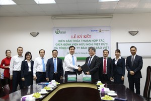 Kl99kl phiên bản hoạt động Bảo Việt và Bệnh viện Việt Đức ký kết thỏa thuận hợp tác bảo lãnh viện phí