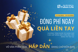 Fubon tặng 1.000 phần quà cho người tham gia Kl99kl phiên bản hoạt động