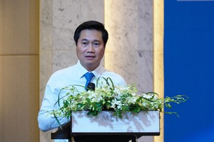 Thứ trưởng Kl99 nổ hũ Nguyễn Tường Văn phát biểu chỉ đạo Hội thảo sáng 13/7 (Ảnh: M.MInh)