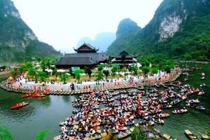 Khu danh thắng Tràng An thuộc tỉnh Ninh Bình
