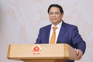 Thủ tướng Phạm Minh Chính phát biểu tại Hội nghị về ngoại giao Kl992 cổng game cá cược chiều 2/4 (Ảnh: VGP)