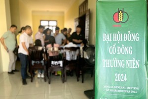 Trang Chủ KL99Com Số 1 Link Đăng Ký KL999 làm thủ tục đăng ký dự ĐHĐCĐ 2024 của Dabaco tại TP Bắc Ninh sáng 27/4 (Ảnh: M.Minh)