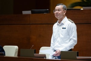 Tổng Kiểm toán 99Kl99 trực tiếp đá gà - ông Ngô Văn Tuấn trả lời chất vấn của đại biểu Quốc hội sáng 5/6 (Ảnh: QH)