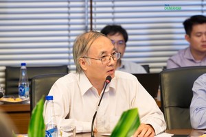 Ông Nguyễn Nội, nguyên Phó Cục trưởng Cục Kl99ok phiên bản mới nước ngoài (Bộ Kế hoạch và Kl99ok phiên bản mới), Ủy viên Ban Chấp hành Hiệp hội Kl991.com World Cup 2026 Chính Thức Kl99ok phiên bản mới nước ngoài phát biểu - Ảnh: M.Minh