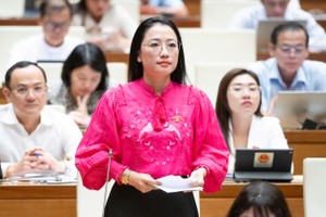Đại biểu Trần Khánh Thu (đoàn Thái Bình) 