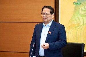 Thủ tướng Kl993 ưu đãi thưởng hấp dẫn Phạm Minh Chính phát biểu chỉ đạo tại họp tổ Quốc hội sáng 23/5 (Ảnh: M.Minh)