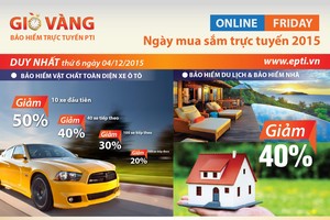 Giờ vàng Kl99kl phiên bản hoạt động PTI giảm tới 50% phí Kl99kl phiên bản hoạt động