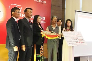 Prudential chi trả hơn 2 tỷ quyền lợi Kl99kl phiên bản hoạt động cho khách hàng ở Hà Nội và Bắc Giang
