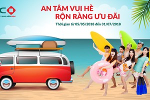 BIC giảm tới 40% phí Kl99kl phiên bản hoạt động du lịch trong dịp hè 2018