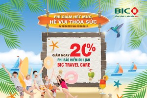 Ưu đãi 20% phí Kl99kl phiên bản hoạt động du lịch BIC Travel Care trong dịp hè 2019