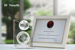 Manulife được ghi nhận là công ty Kl99kl phiên bản hoạt động nhân thọ tốt nhất về chuyển đổi số hóa tại Việt Nam
