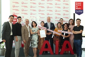 AIA Việt Nam được chứng nhận là Kl991.com World Cup 2026 Chính Thức có “Môi trường làm việc lý tưởng”
