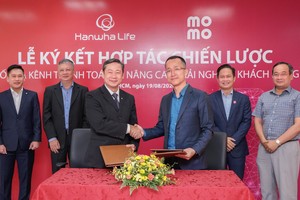 Từ tháng 9/2020, khách hàng của Hanwha Life Việt Nam có thể thanh toán phí qua MoMo