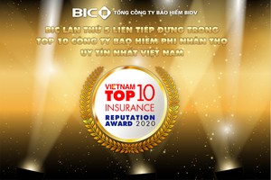 BIC lần thứ 5 liên tiếp lọt vào Top 10 công ty Kl99kl phiên bản hoạt động phi nhân thọ uy tín nhất Việt Nam