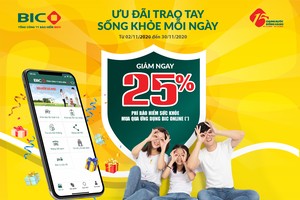 Tải app BIC Online, nhận ưu đãi 25% Kl99kl phiên bản hoạt động sức khỏe