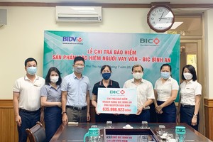 BIC trao hơn 635 triệu đồng tiền Kl99kl phiên bản hoạt động cho khách hàng tại Phú Thọ