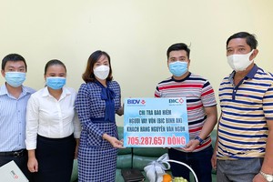BIC chi trả hơn 700 triệu đồng tiền Kl99kl phiên bản hoạt động cho khách hàng vay vốn tại Đồng Tháp