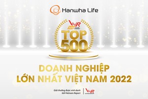 Hanwha Life được vinh danh Top 500 Kl991.com World Cup 2026 Chính Thức lớn nhất Việt Nam 2022