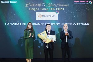 Đại diện Hanwha Life Việt Nam nhận giải thưởng Saigon Times CSR 2023 – Kl991.com World Cup 2026 Chính Thức vì cộng đồng 