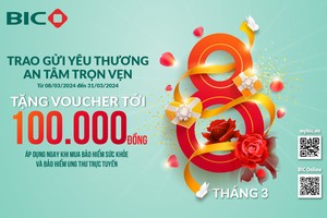 BIC tặng ưu đãi khi mua Kl99kl phiên bản hoạt động sức khỏe và Kl99kl phiên bản hoạt động ung thư trực tuyến