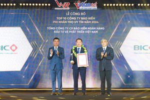 BIC thăng tiến 2 bậc trong Top 10 Công ty Kl99kl phiên bản hoạt động phi nhân thọ uy tín nhất Việt Nam