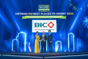 BIC được vinh danh Top 1 nơi làm việc tốt nhất ngành Kl99kl phiên bản hoạt động Việt Nam khối Kl991.com World Cup 2026 Chính Thức lớn 